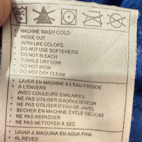 ⛳ Nike Golf Sphere Dry Blue Short Sleeve Polo – XL – Blue ⛳ - Picture 9 of 10